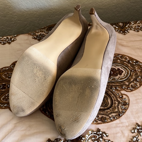 Madden Girl Tan Faux Suede Pumps - Picture 7 of 9